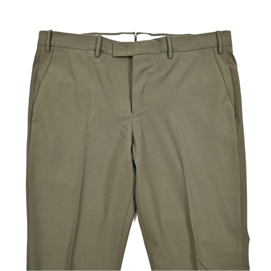 PT TORINO ピーティートリノ / MASTER FIT ストレッチウール ノータックテーパードパンツ カーキグリーン / セール対象 | PT TORINO | 01