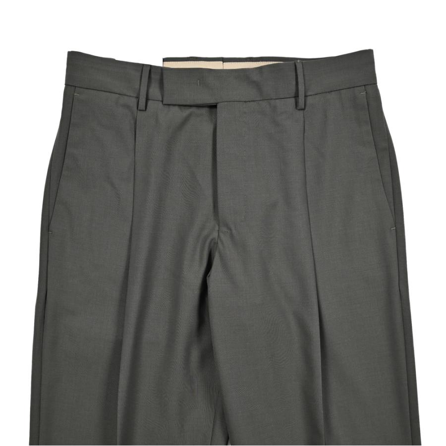 【美品】PT TORINO ストレッチ スラックス 48 グレー ワンタック PT TORINO ピーティートリノ スラックス STRETCH ストレッチ ワン