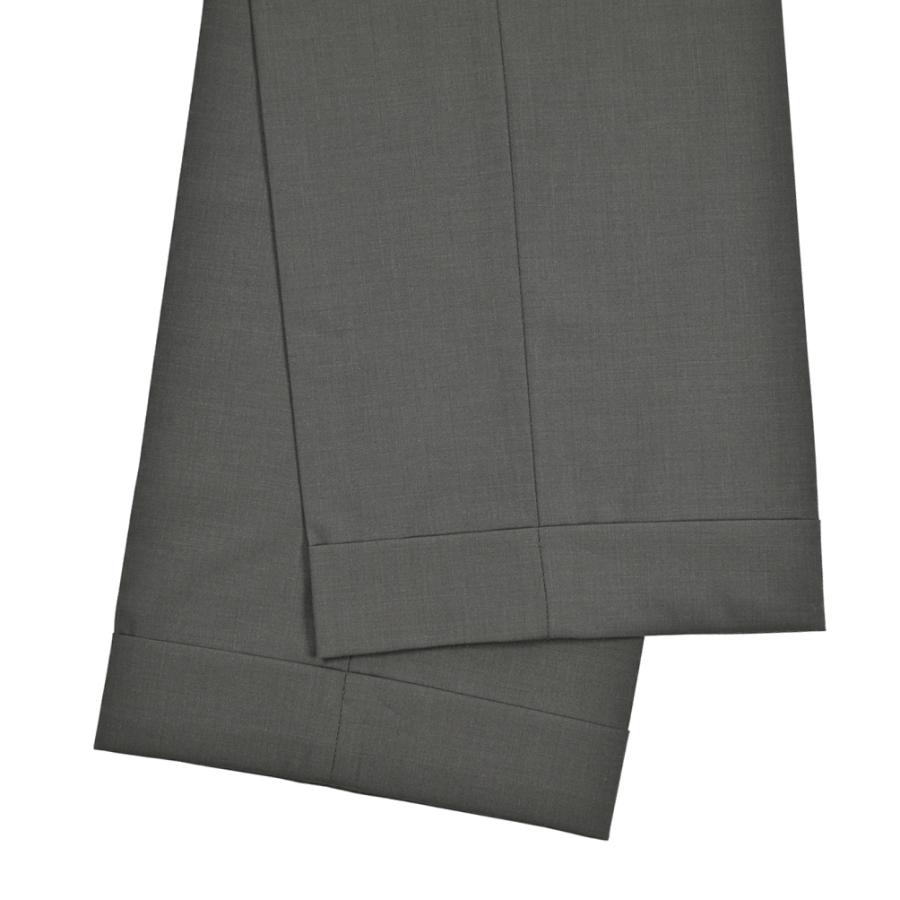 【美品】PT TORINO ストレッチ スラックス 48 グレー ワンタック PT TORINO ピーティートリノ / Edge QUINDICI ストレッチウール