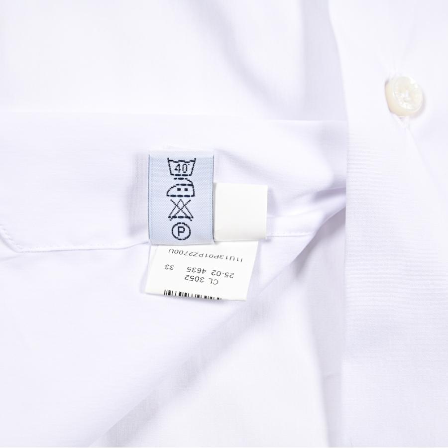 BARBA バルバ / コットン100% ホリゾンタルカラードレスシャツ