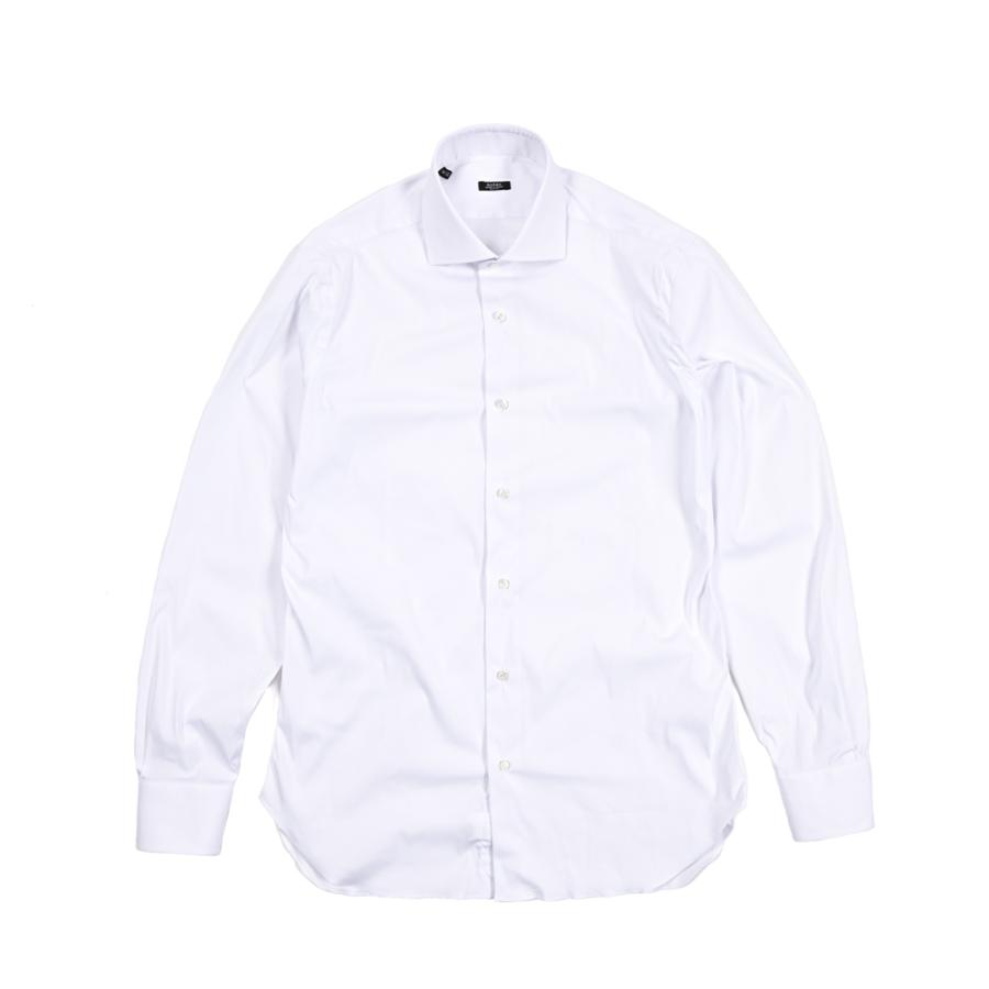 BARBA（バルバ） コットン100% ホリゾンタルカラードレスシャツ