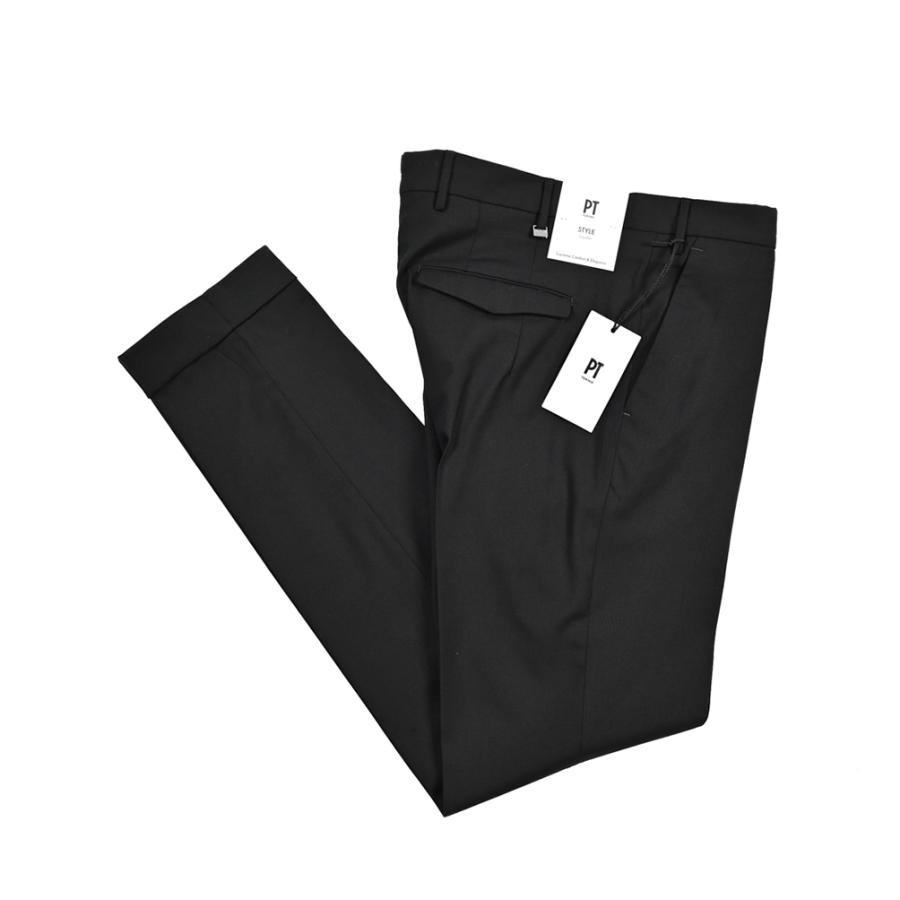 PT TORINO ストレッチスラックス モカグレー PT TORINO - 【MASTER FIT】 TRAVEL ウォッシャブル テクノウール 1P