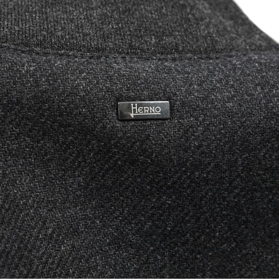 HERNO ヘルノ / MA-1 中綿ウールブルゾン グレー / セールの画像