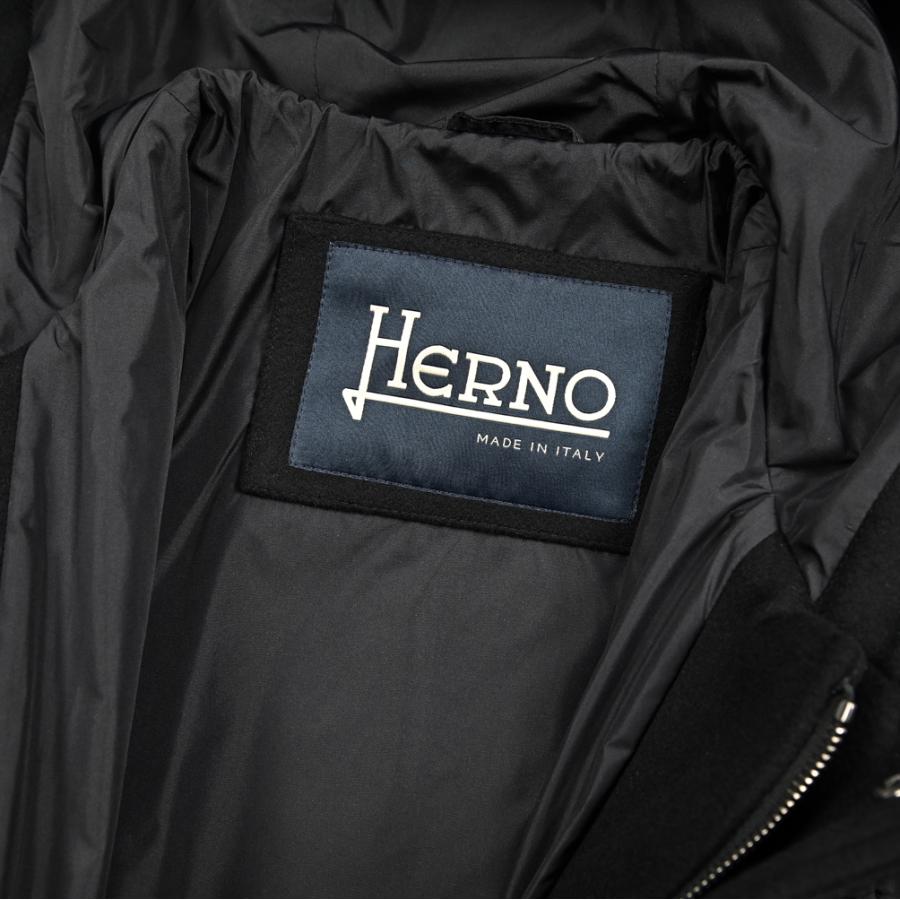 ヘルノ　HERNO ダッフルコート HERNO（ヘルノ） ヘルノ / ダッフルコート ブラック / 25-26AW新作