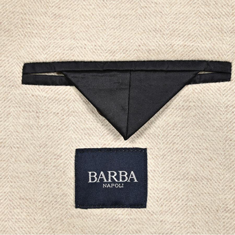 BARBA バルバ / ヴァージンウール100% 段返り3Bシングルテーラードジャケット / JACKET JIMMY ベージュ / セール対象の画像
