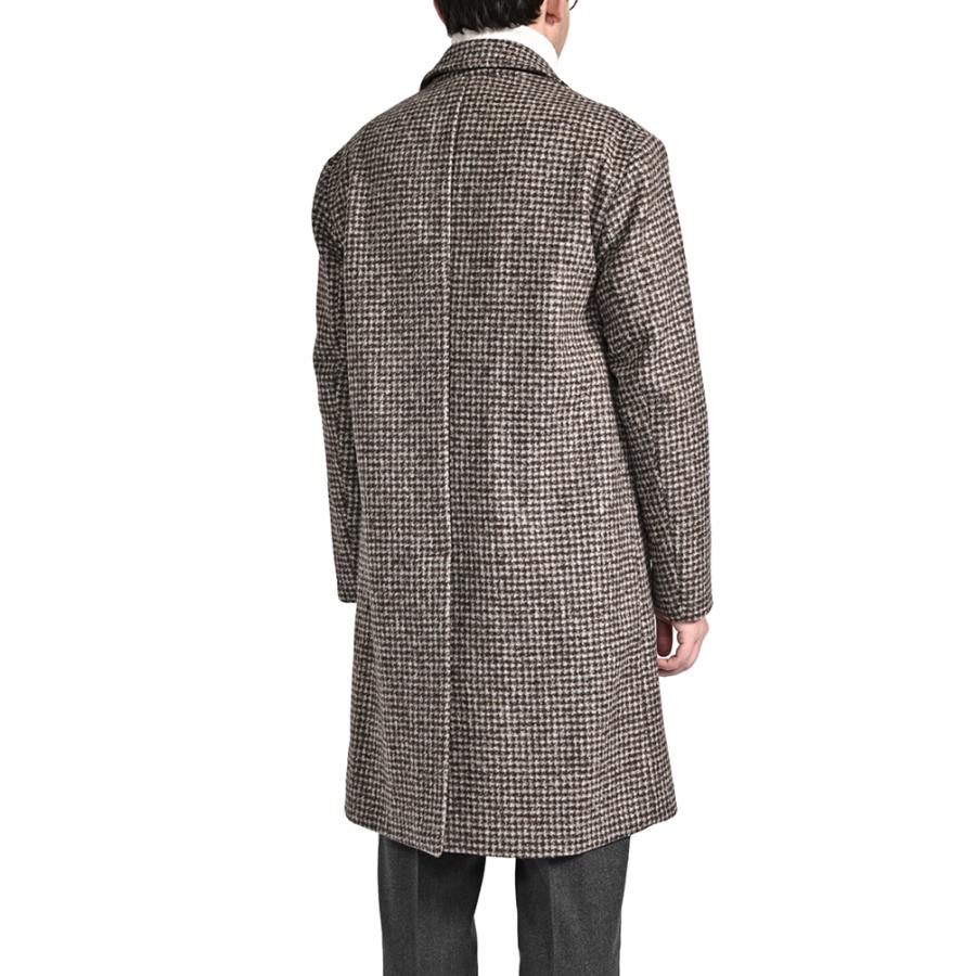 BARBA バルバ / アルパカウール 3Bシングル チェスターコート / COAT CKOBE ブラウン / セールの画像