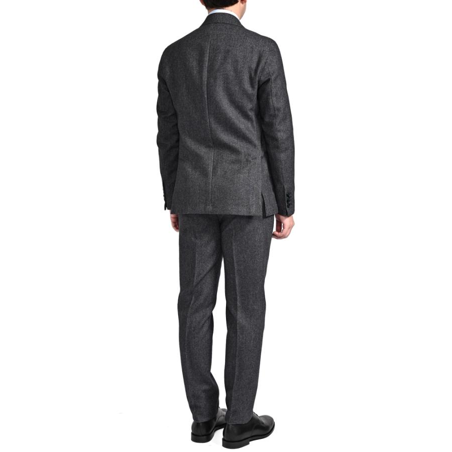 BARBA バルバ / ヴァージンウール100% 段返り3Bシングルテーラードスーツ SUIT JIMMY グレー / セール対象の画像