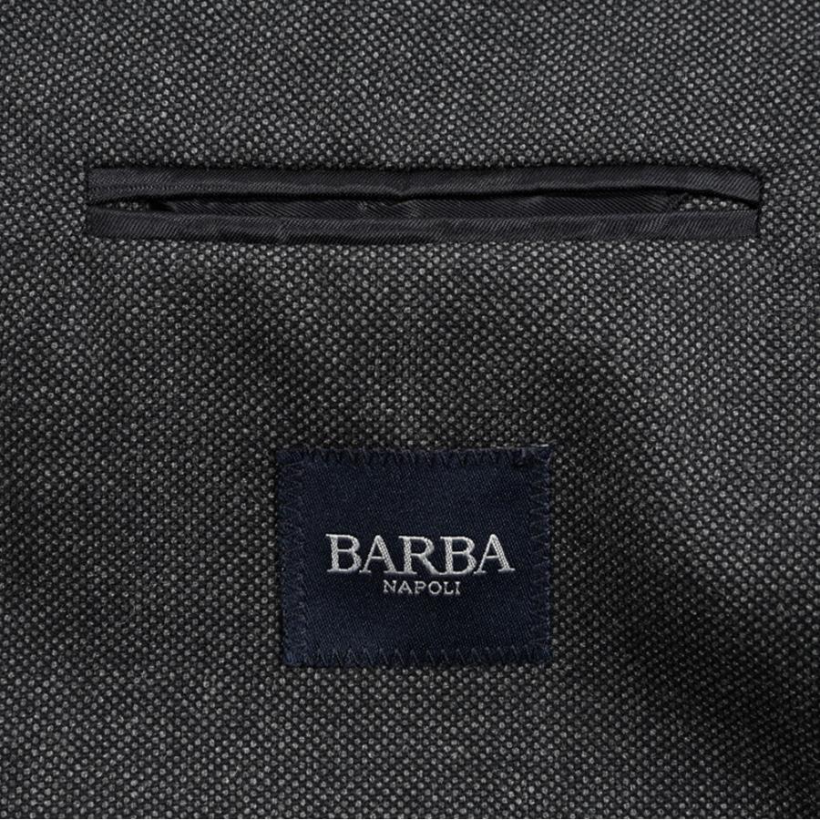 BARBA バルバ / ヴァージンウール100% 段返り3Bシングルテーラードスーツ SUIT JIMMY グレー / セール対象の画像