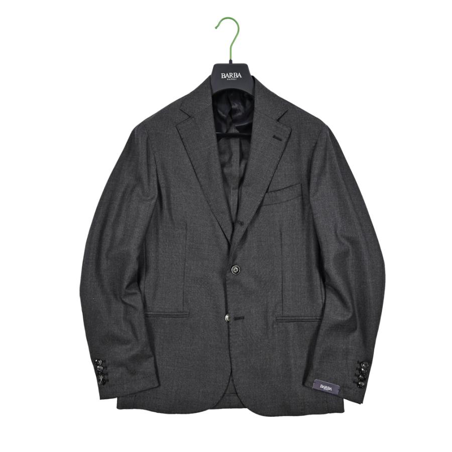 BARBA バルバ / ヴァージンウール100% 段返り3Bシングルテーラードスーツ SUIT JIMMY グレー / セール対象の画像