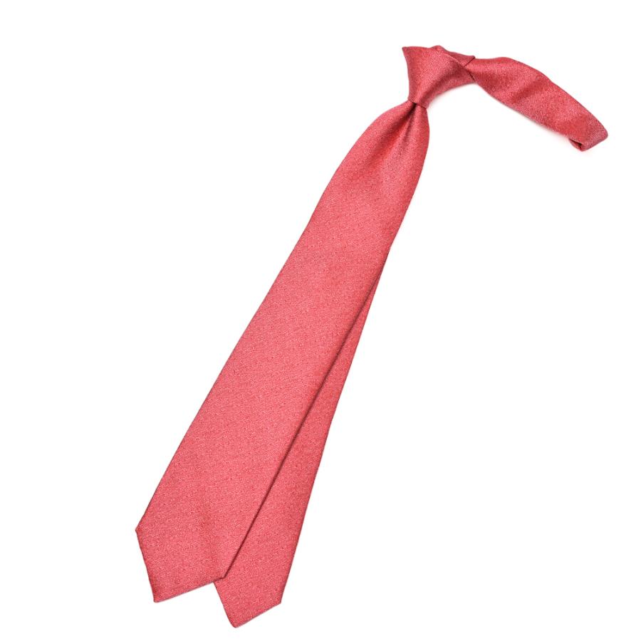 BARBA（バルバ） / ネクタイ セッテピエゲ シルク100% レッド / セール