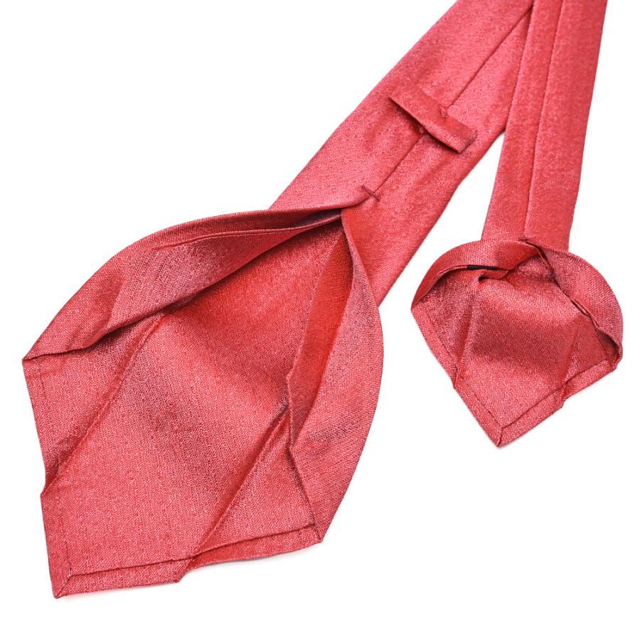 BARBA（バルバ） / ネクタイ セッテピエゲ シルク100% レッド / セール