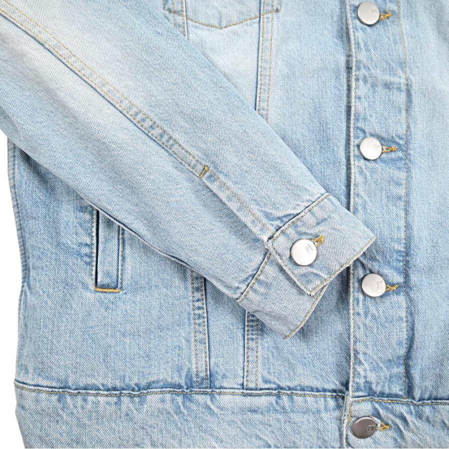 【48】PT TORINO デニムジャケット ライトブルー 48】PT TORINO デニムジャケット ライトブルー