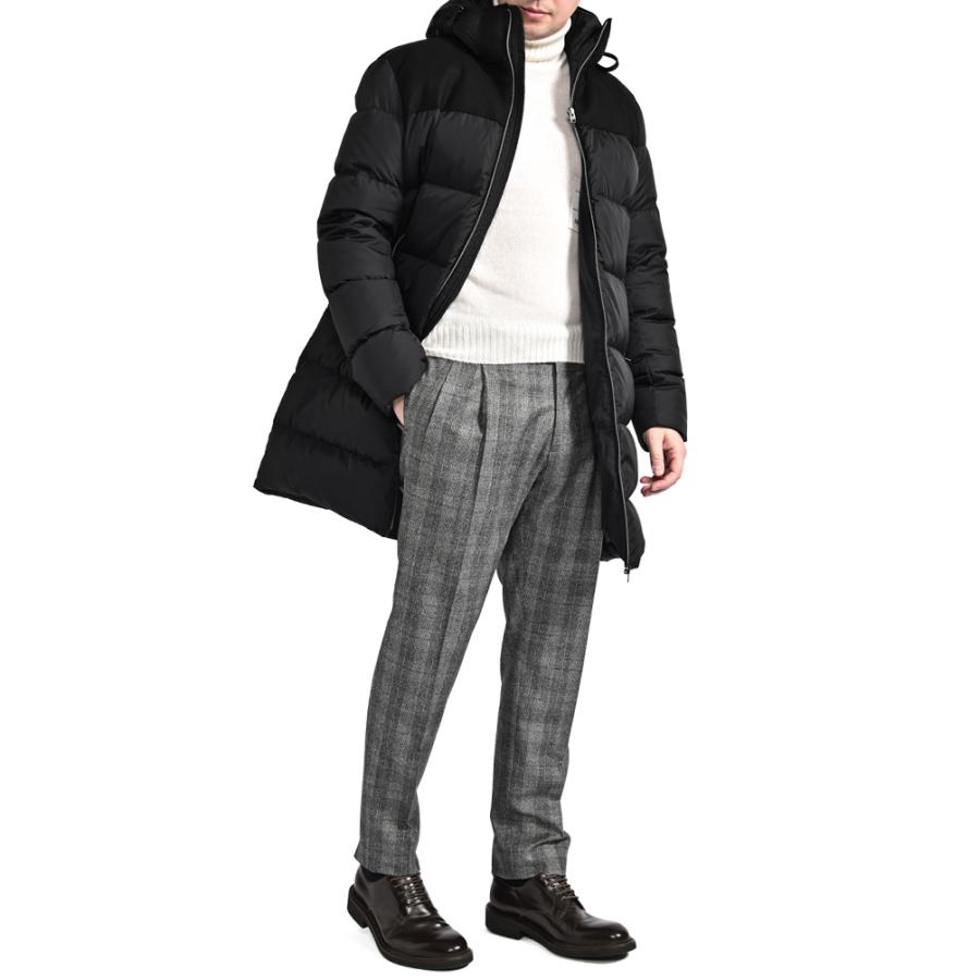 HERNO（ヘルノ） ヘルノ / ナイロン100% フード付きダウンコート POLAR