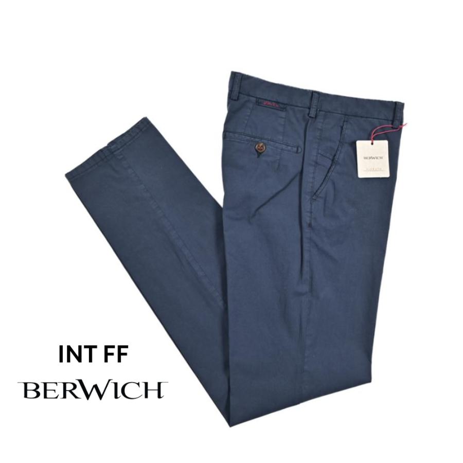 新品 春夏 BERWICH ベルウィッチ INT FF ストレッチパンツ 48 BERWICH（ベルウィッチ） ベルウィッチ / INT FF ストレッチコットン