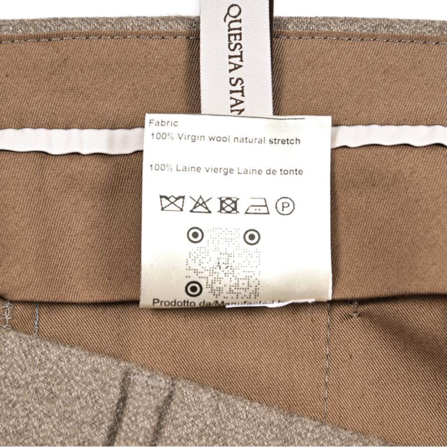 BERWICH ベルウィッチ / YRETRO LONG ヴァージンウール100% ノータックスラックス グレージュ / セール対象 | BERWICH | 11