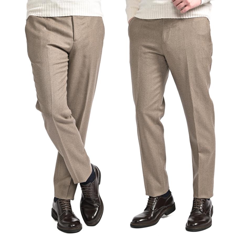 BERWICH ベルウィッチ / YRETRO LONG ヴァージンウール100% ノータックスラックス グレージュ / セール対象 | BERWICH | 13