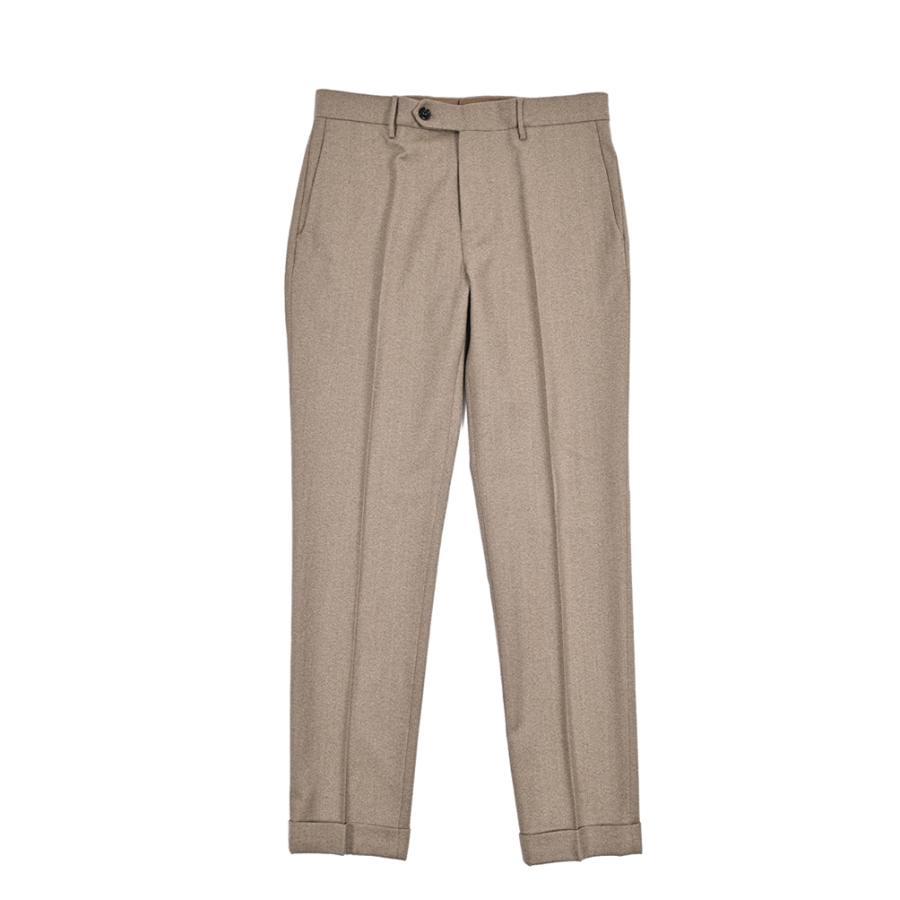 BERWICH ベルウィッチ / YRETRO LONG ヴァージンウール100% ノータックスラックス グレージュ / セール対象 | BERWICH | 01