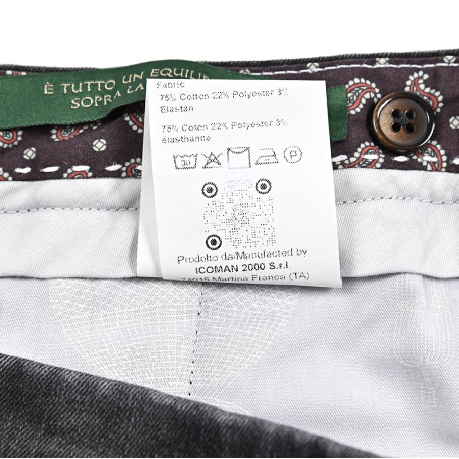 BERWICH ベルウィッチ / YRETRO LONG ストレッチコットン ノータックデニムスラックス デニスラ ブラック / セール対象 | BERWICH | 11