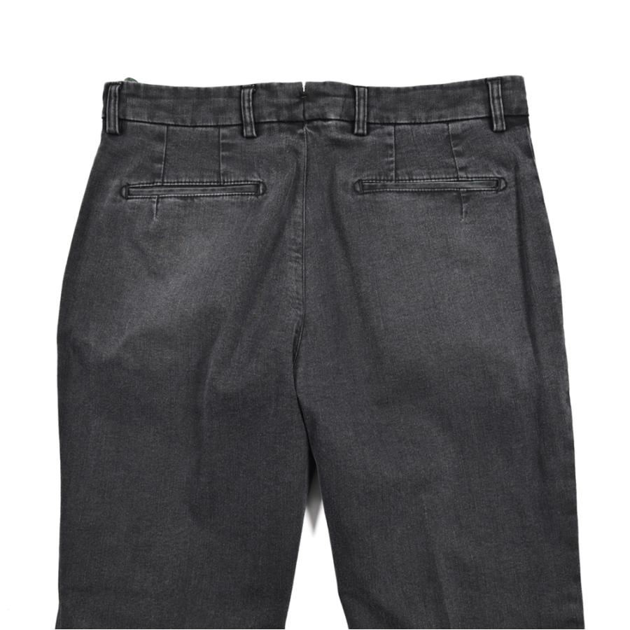 BERWICH ベルウィッチ / YRETRO LONG ストレッチコットン ノータックデニムスラックス デニスラ ブラック / セール対象 | BERWICH | 06