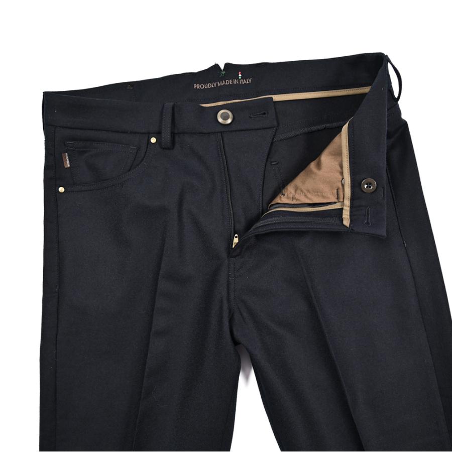 BERWICH(ベルウィッチ) 春夏ストレッチナイロン 48サイズ ブラック BERWICH（ベルウィッチ） スコッチ パンツ ウールサキソニー 2025AW