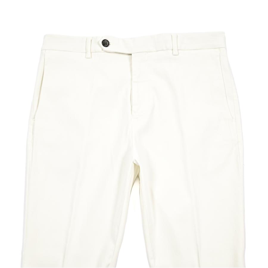 BERWICH ベルウィッチ / YRETRO LONG-GD ビスコース混コットン ノータックストレッチパンツ ホワイト / セール対象 | BERWICH | 03