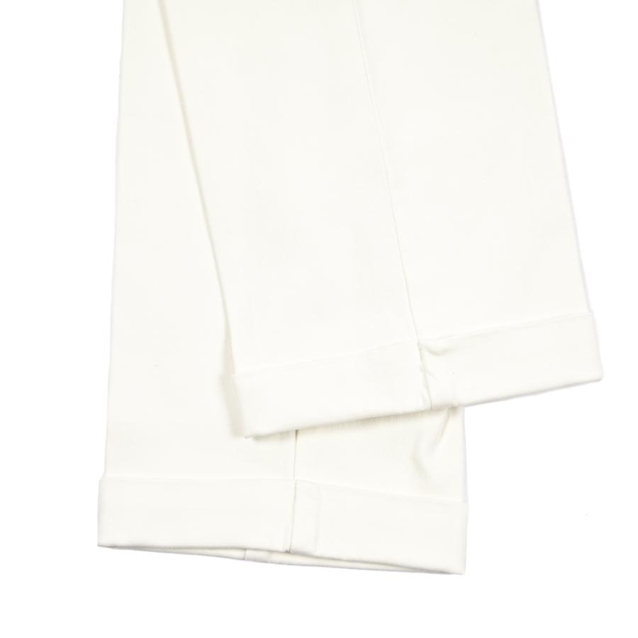 BERWICH ベルウィッチ / YRETRO LONG-GD ビスコース混コットン ノータックストレッチパンツ ホワイト / セール対象 | BERWICH | 08