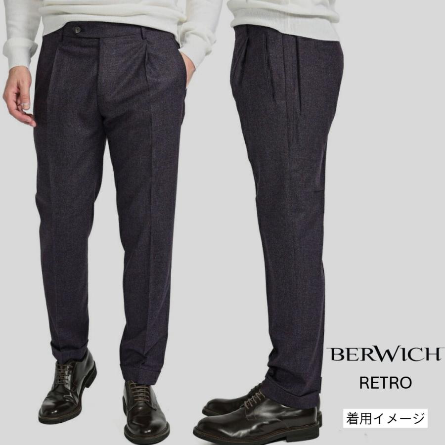 kuni ページ​ベルウィッチ YRETRO パンツ BERWICH（ベルウィッチ） ベルウィッチ / RETRO スラックス ワンタック