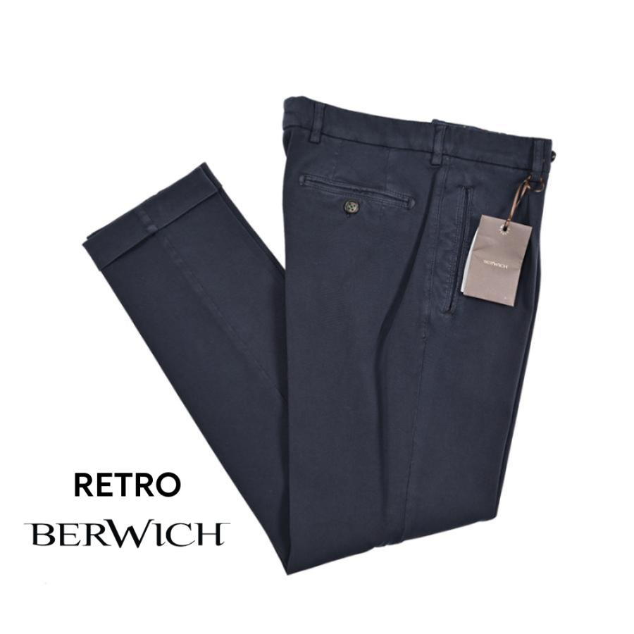SPIRIT BERWICH スラックス チェック シルク混 イタリア製 44 berwich