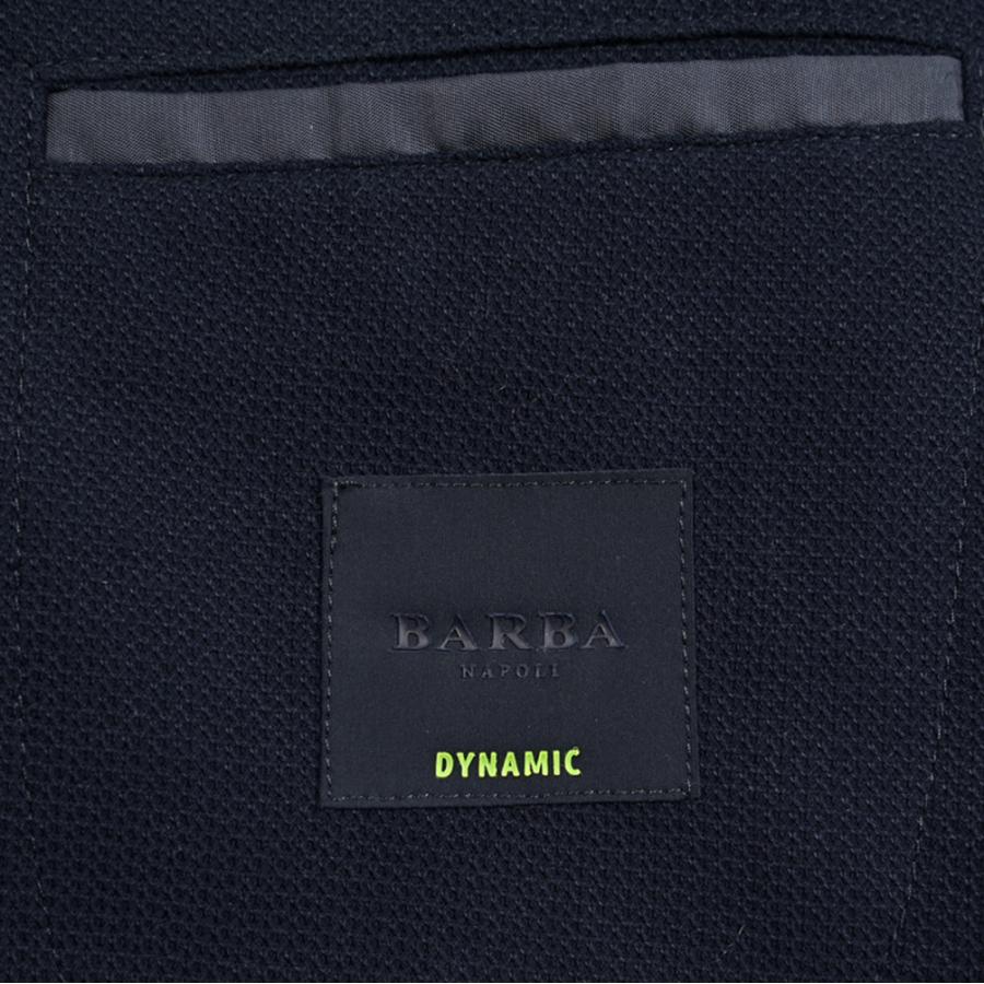 BARBA バルバ / DYNAMIC テーラードジャケット 6Bダブル コットン100% ネイビー / セール対象 / 26SS新作の画像