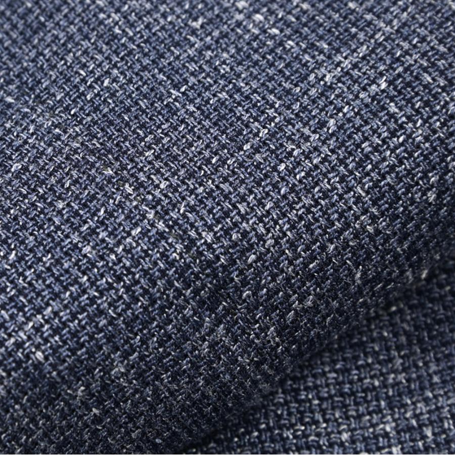 BARBA バルバ / JACKET JIMMY テーラードジャケット 段返り3Bシングル LORO PIANA ウール リネン シルク ネイビー / セール対象 / 26SS新作の画像