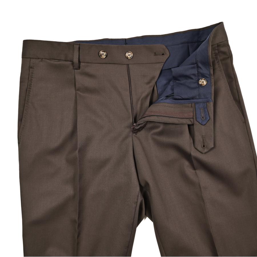 BARBA バルバ / MEN'S SUIT JIMMY テーラードスーツ 段返り3Bシングル ヴァージンウール100% ブラウン / セール対象 / 26SS新作の画像