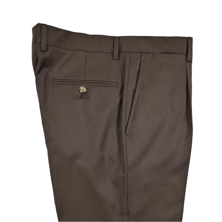 BARBA バルバ / MEN'S SUIT JIMMY テーラードスーツ 段返り3Bシングル ヴァージンウール100% ブラウン / セール対象 / 26SS新作の画像
