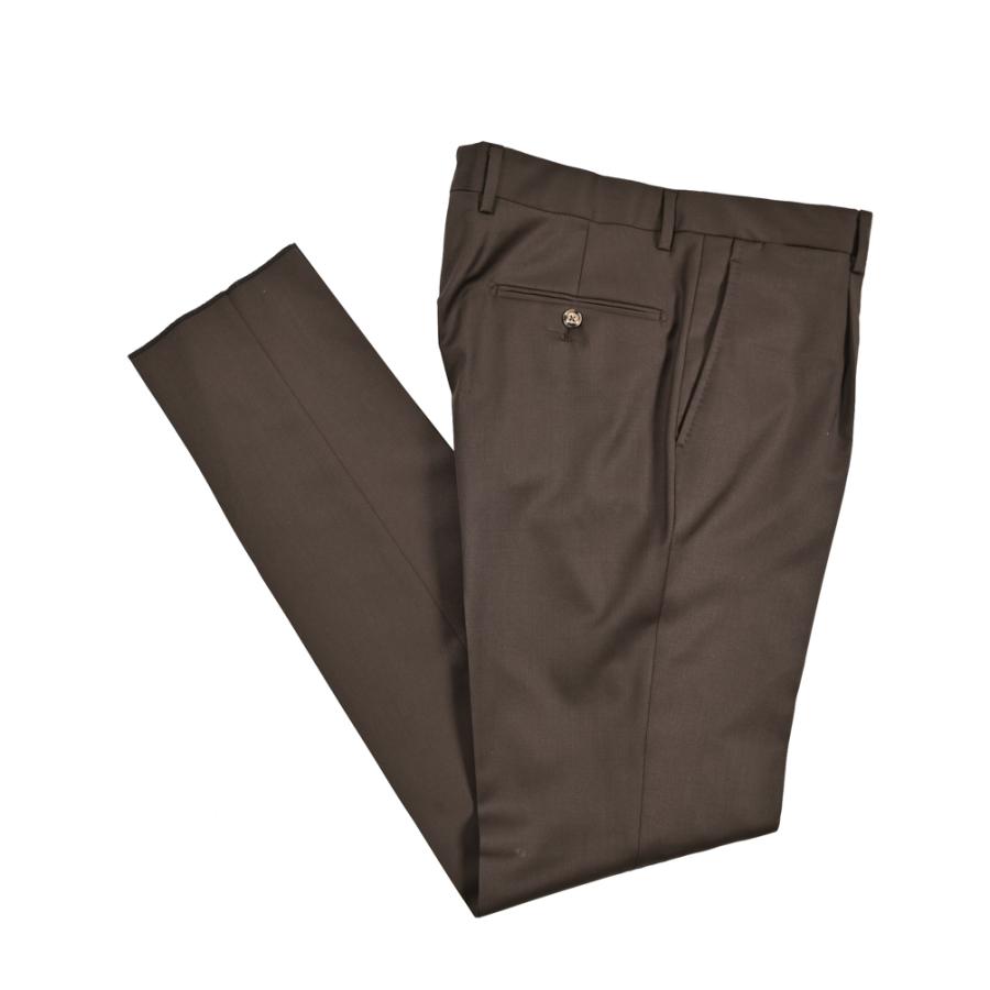 BARBA バルバ / MEN'S SUIT JIMMY テーラードスーツ 段返り3Bシングル ヴァージンウール100% ブラウン / セール対象 / 26SS新作の画像