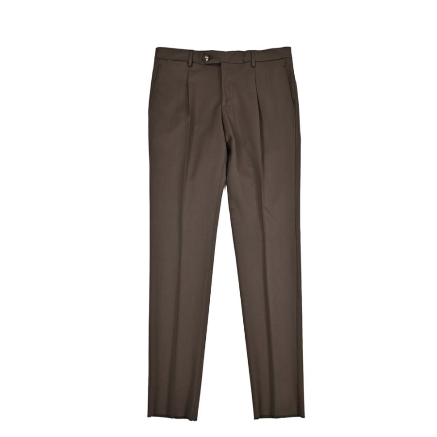 BARBA バルバ / MEN'S SUIT JIMMY テーラードスーツ 段返り3Bシングル ヴァージンウール100% ブラウン / セール対象 / 26SS新作の画像