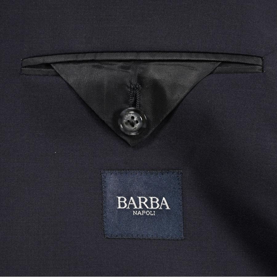 BARBA バルバ / MEN'S SUIT JIM2 テーラードスーツ 2Bシングル LORO PIANA ZELANDER ウール100% ネイビー / セール対象 / 26SS新作 / セールの画像