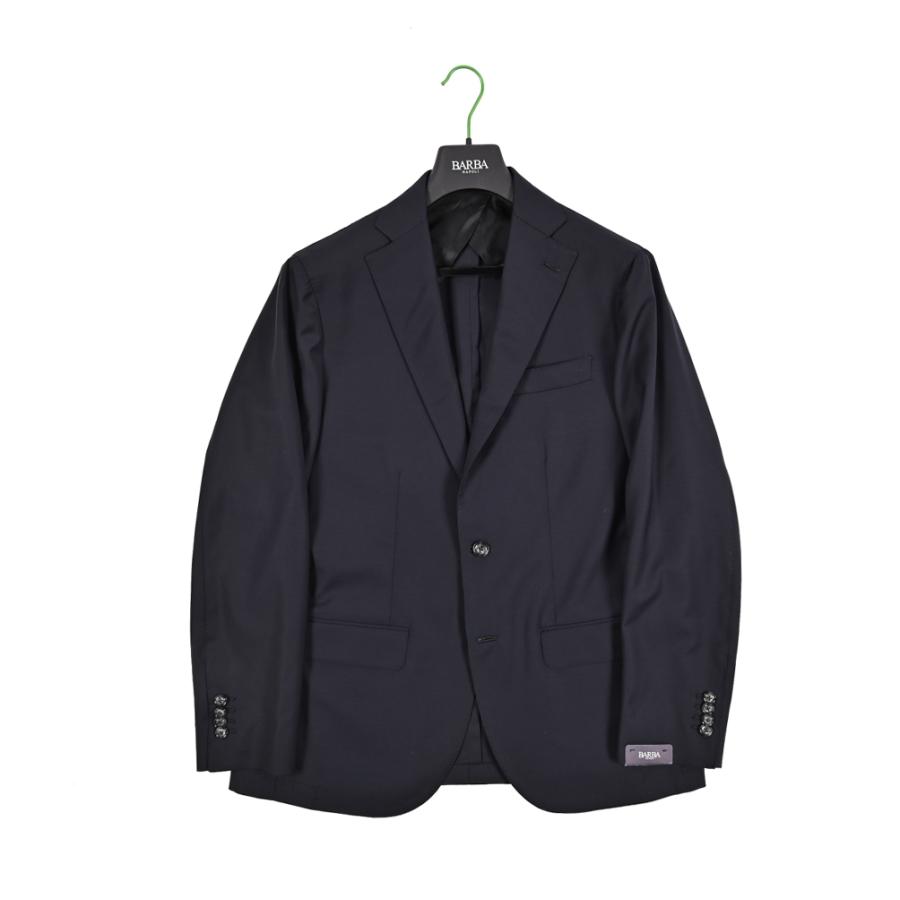 BARBA バルバ / MEN'S SUIT JIM2 テーラードスーツ 2Bシングル LORO PIANA ZELANDER ウール100% ネイビー / セール対象 / 26SS新作 / セールの画像