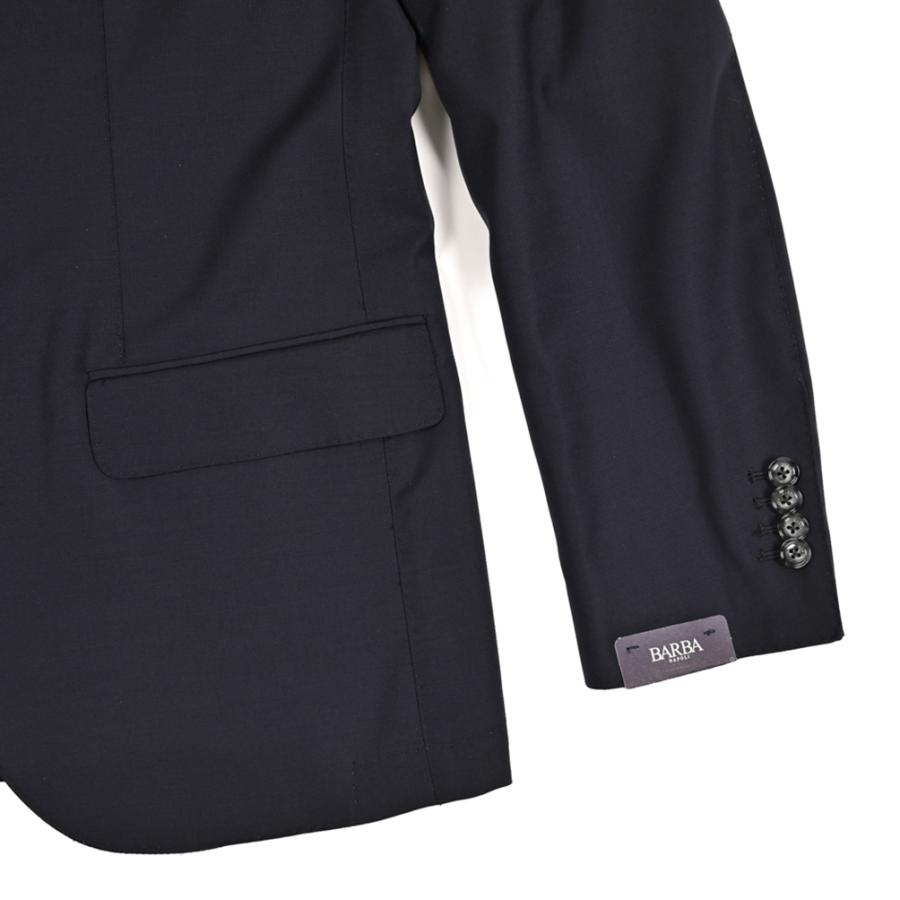 BARBA バルバ / MEN'S SUIT JIM2 テーラードスーツ 2Bシングル LORO PIANA ZELANDER ウール100% ネイビー / セール対象 / 26SS新作 / セールの画像