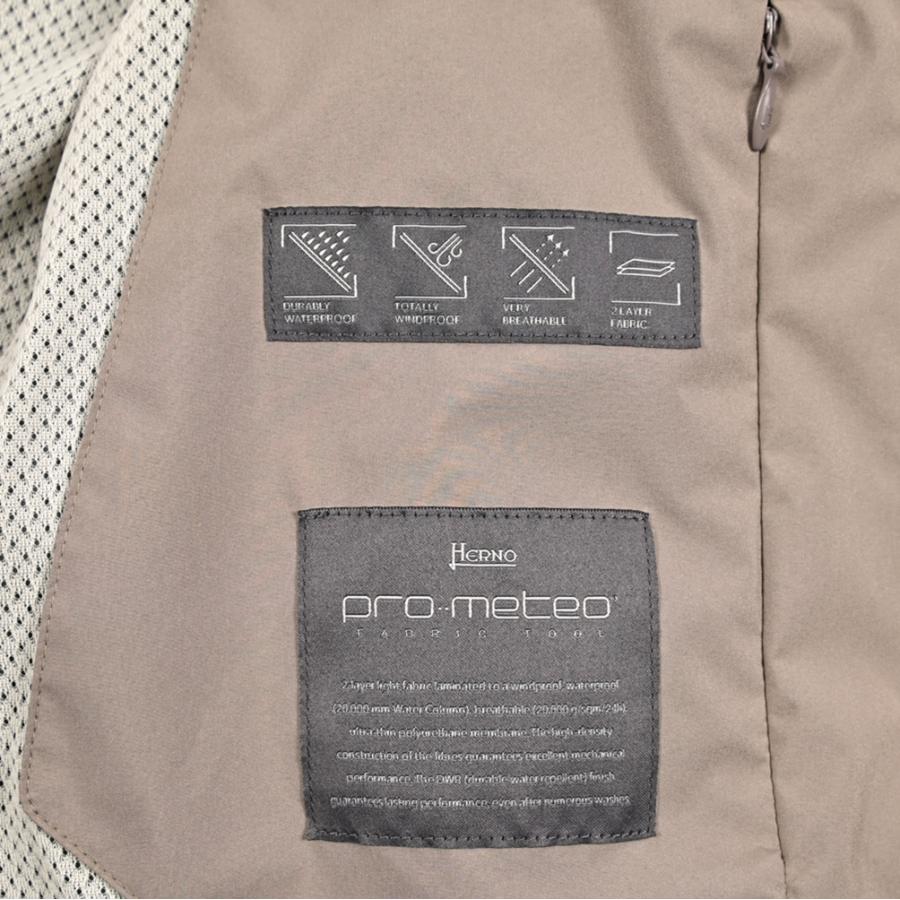 HERNO ヘルノ / FUNCTIONAL WARDROBE MA-1 ブルゾン ボンバージャケット ライトアウター PRO-METEO ポリエステル100% ベージュ / 26SS新作 / セールの画像