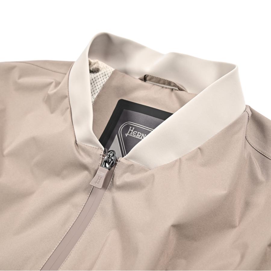 HERNO ヘルノ / FUNCTIONAL WARDROBE MA-1 ブルゾン ボンバージャケット ライトアウター PRO-METEO ポリエステル100% ベージュ / 26SS新作 / セールの画像