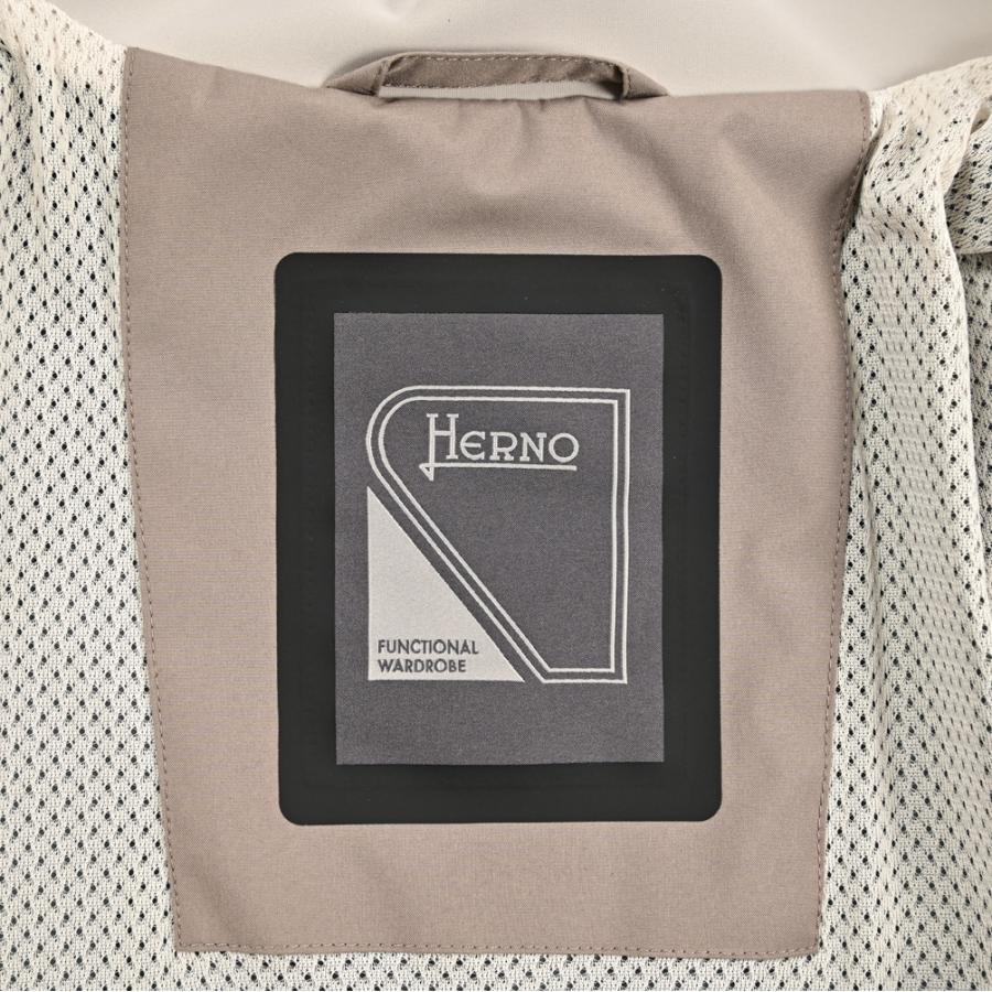 HERNO ヘルノ / FUNCTIONAL WARDROBE MA-1 ブルゾン ボンバージャケット ライトアウター PRO-METEO ポリエステル100% ベージュ / 26SS新作 / セールの画像