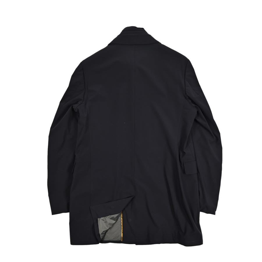 MOORER ムーレー / GIROLAMO-KN ACQUA RESISTANT 撥水透湿 ドライビングコート チェスターコート 3B ライトアウター ストレッチ ナイロン ネイビー / セールの画像