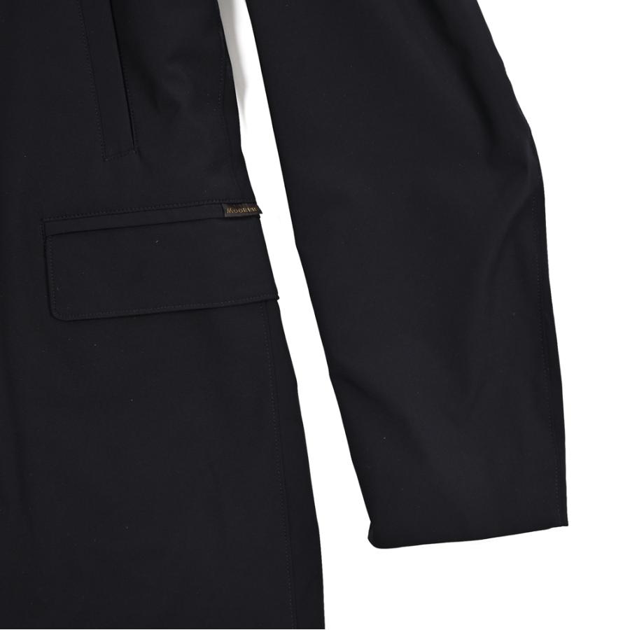 MOORER ムーレー / GIROLAMO-KN ACQUA RESISTANT 撥水透湿 ドライビングコート チェスターコート 3B ライトアウター ストレッチ ナイロン ネイビー / セールの画像