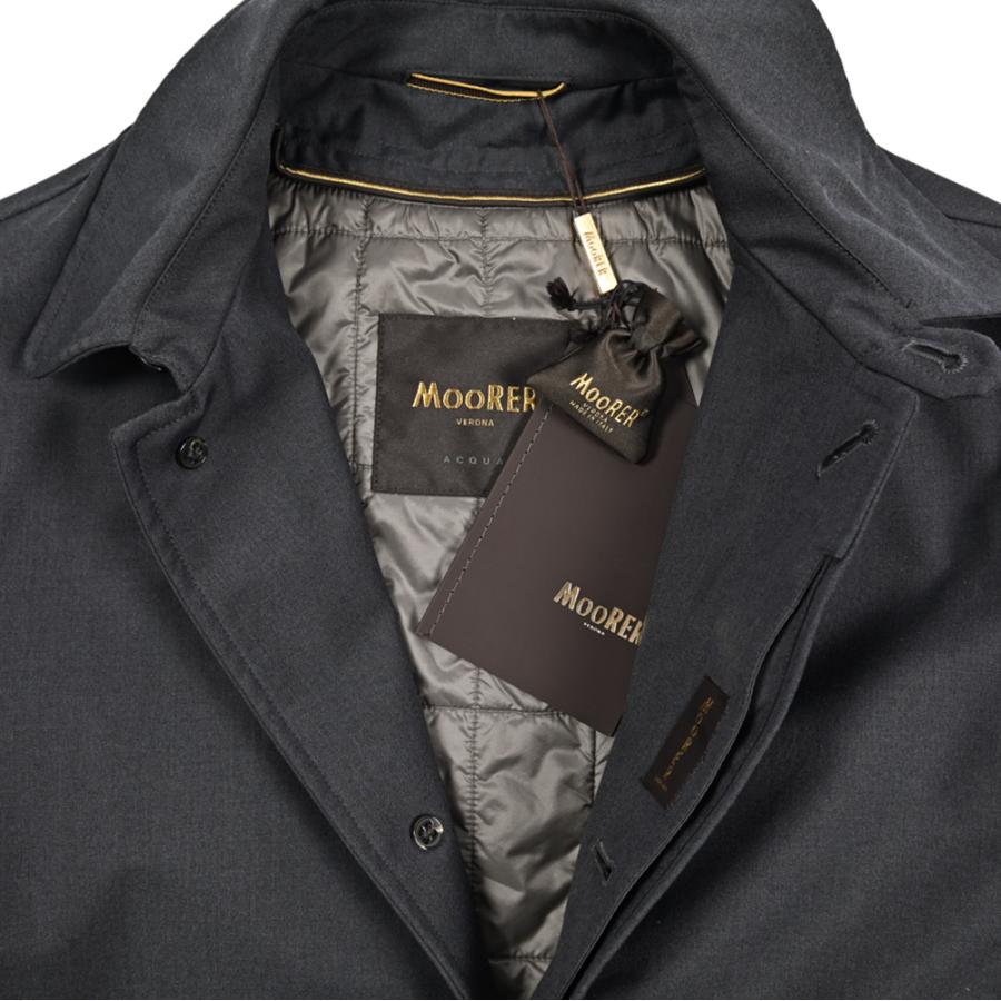 【Kazuto】MooRER VERONA ACQUA ステンカラーコート MOORER（ムーレー） ムーレー / CANOVA-PUM ACQUA PROOF 防水透湿 2WAY
