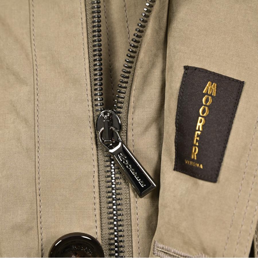 MOORER ムーレー / BARALDI-S1 ACQUA RESISTANT 撥水透湿 フィールドジャケット ライトアウター コットン ポリエステル ナイロン ベージュ / セールの画像