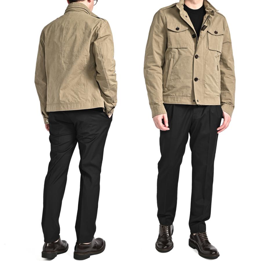 MOORER ムーレー / BARALDI-S1 ACQUA RESISTANT 撥水透湿 フィールドジャケット ライトアウター コットン ポリエステル ナイロン ベージュ / セールの画像