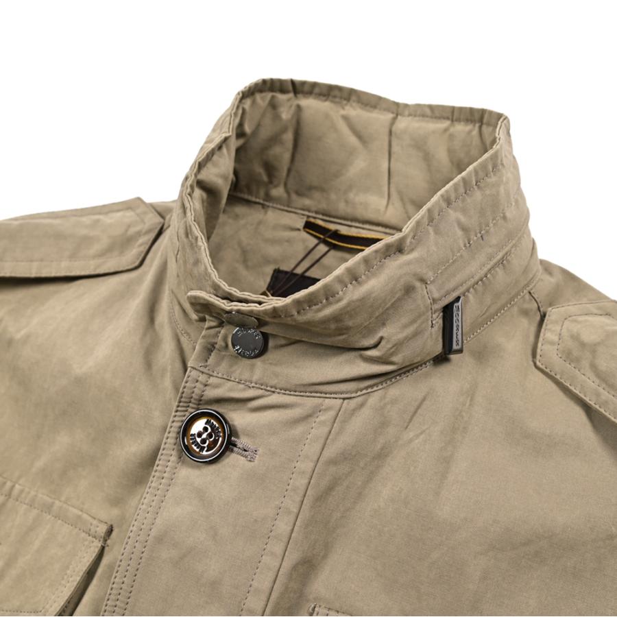 MOORER ムーレー / BARALDI-S1 ACQUA RESISTANT 撥水透湿 フィールドジャケット ライトアウター コットン ポリエステル ナイロン ベージュ / セールの画像
