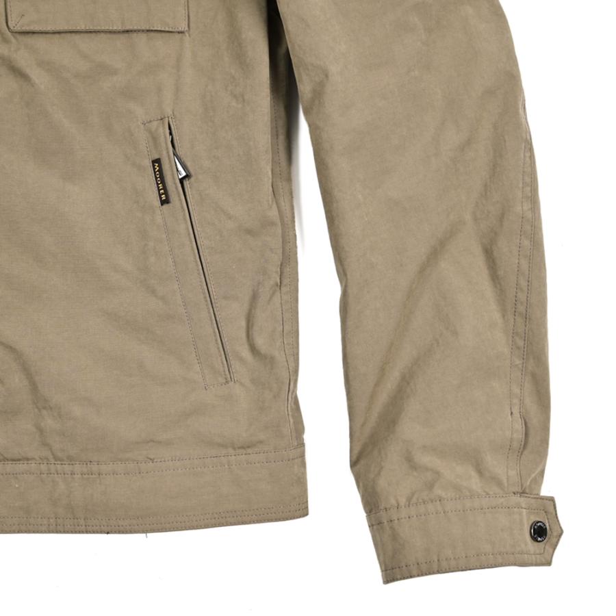 MOORER ムーレー / BARALDI-S1 ACQUA RESISTANT 撥水透湿 フィールドジャケット ライトアウター コットン ポリエステル ナイロン ベージュ / セールの画像