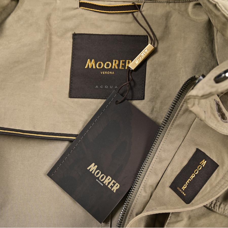 MOORER ムーレー / BARALDI-S1 ACQUA RESISTANT 撥水透湿 フィールドジャケット ライトアウター コットン ポリエステル ナイロン ベージュ / セールの画像