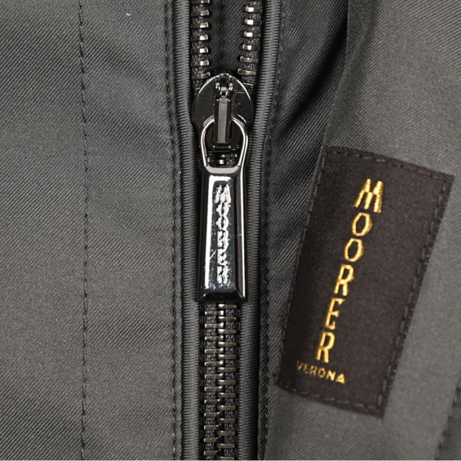 MOORER ムーレー / PETRARCA-GF スタンドカラーコート フライフロント ライトアウター ACQUA PROOF 防水透湿 ポリエステル100% グレー / セールの画像