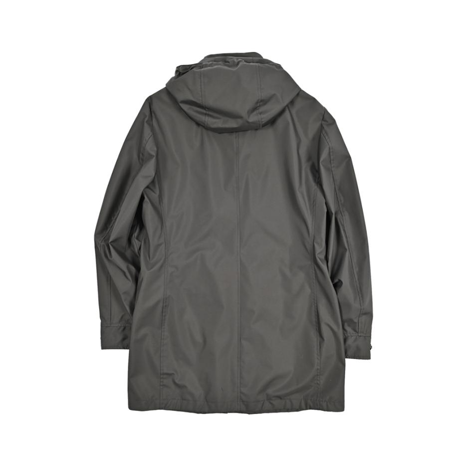 MOORER ムーレー / PETRARCA-GF スタンドカラーコート フライフロント ライトアウター ACQUA PROOF 防水透湿 ポリエステル100% グレー / セールの画像